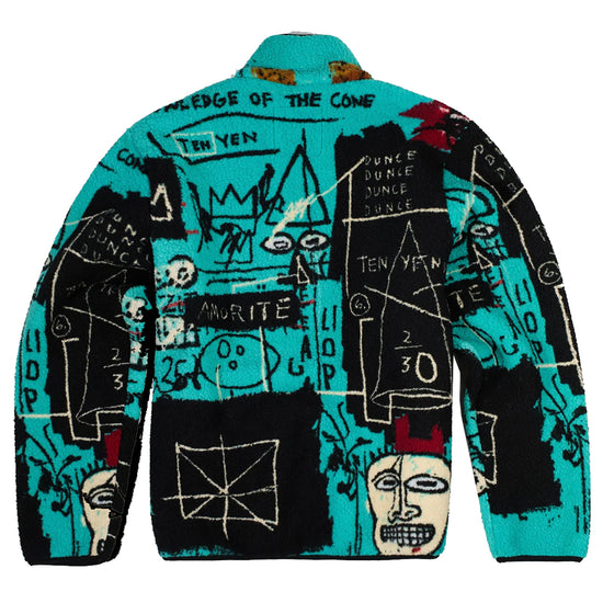 Basquiat Sherpa Zip