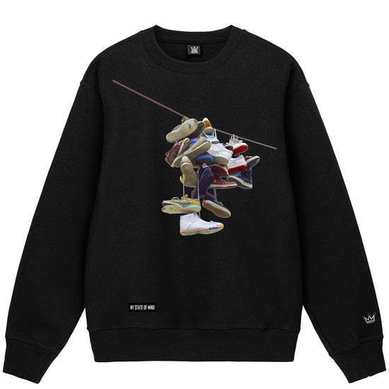 Hanging Shoes Crewneck Sweatshirt