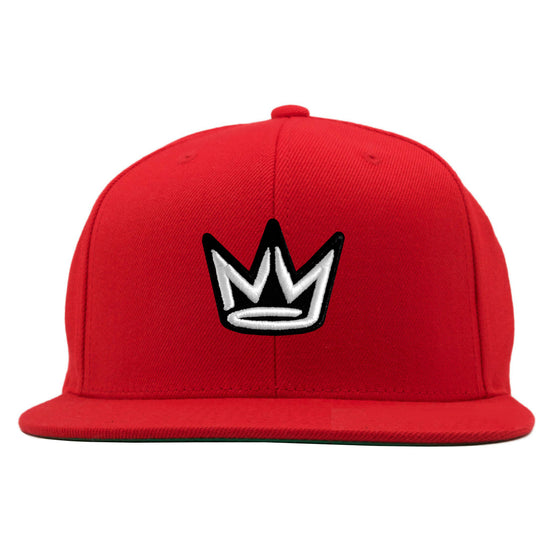 Gorra snapback con logo de corona