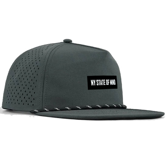 Laser Perforated Snapback Hat