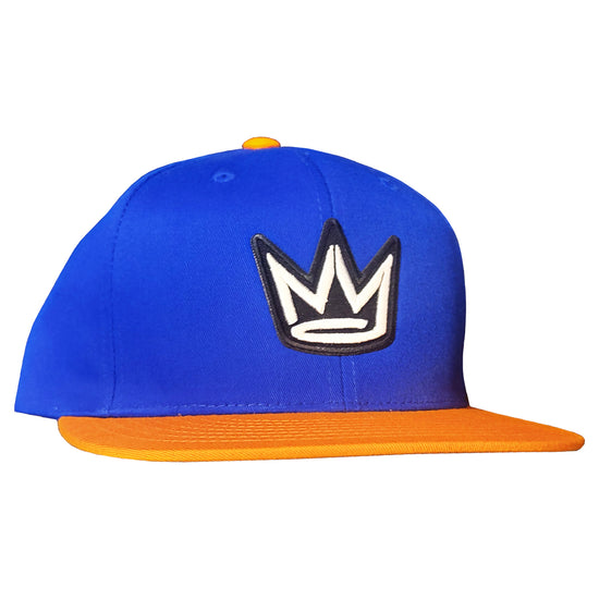 Gorra snapback con logo de corona