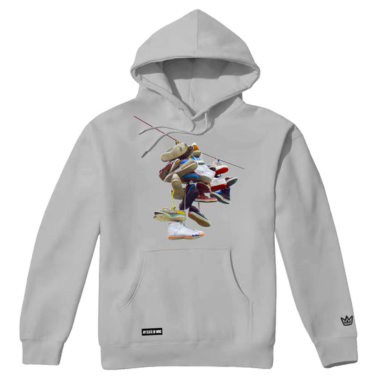 Hanging Shoes Heavy Hoodie