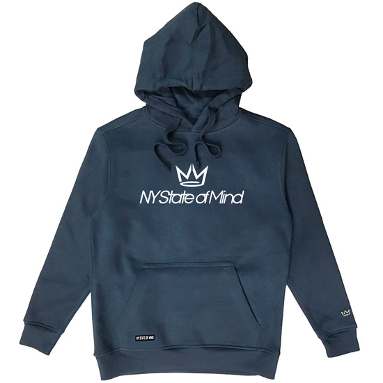 Sudadera con capucha y logo en cursiva 