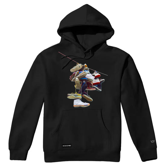 Hanging Shoes Hoodie