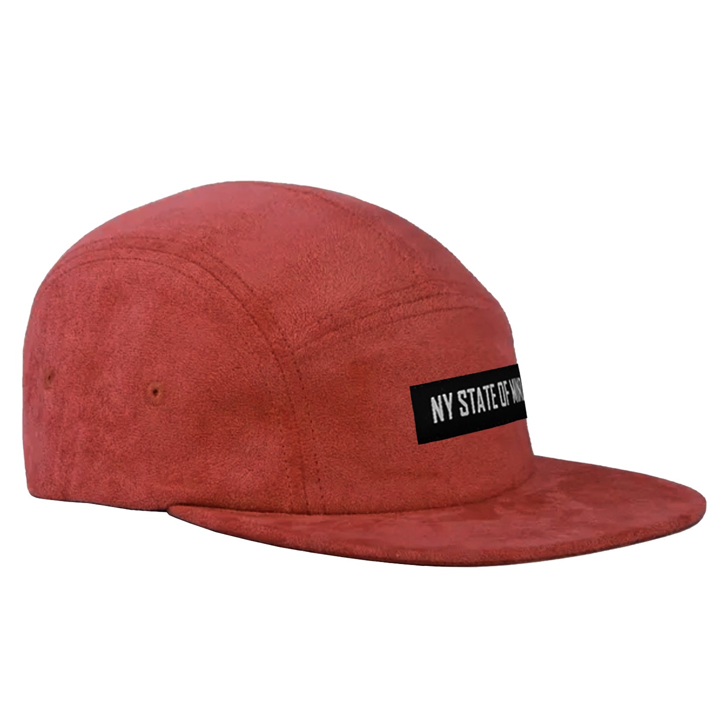 NY State of Mind® 5 Panel Hats Maroon Sueded 5 Panel Hat