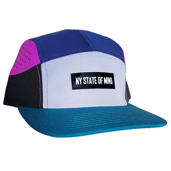 NY State of Mind® 5 Panel Hats Purple Runners Hat