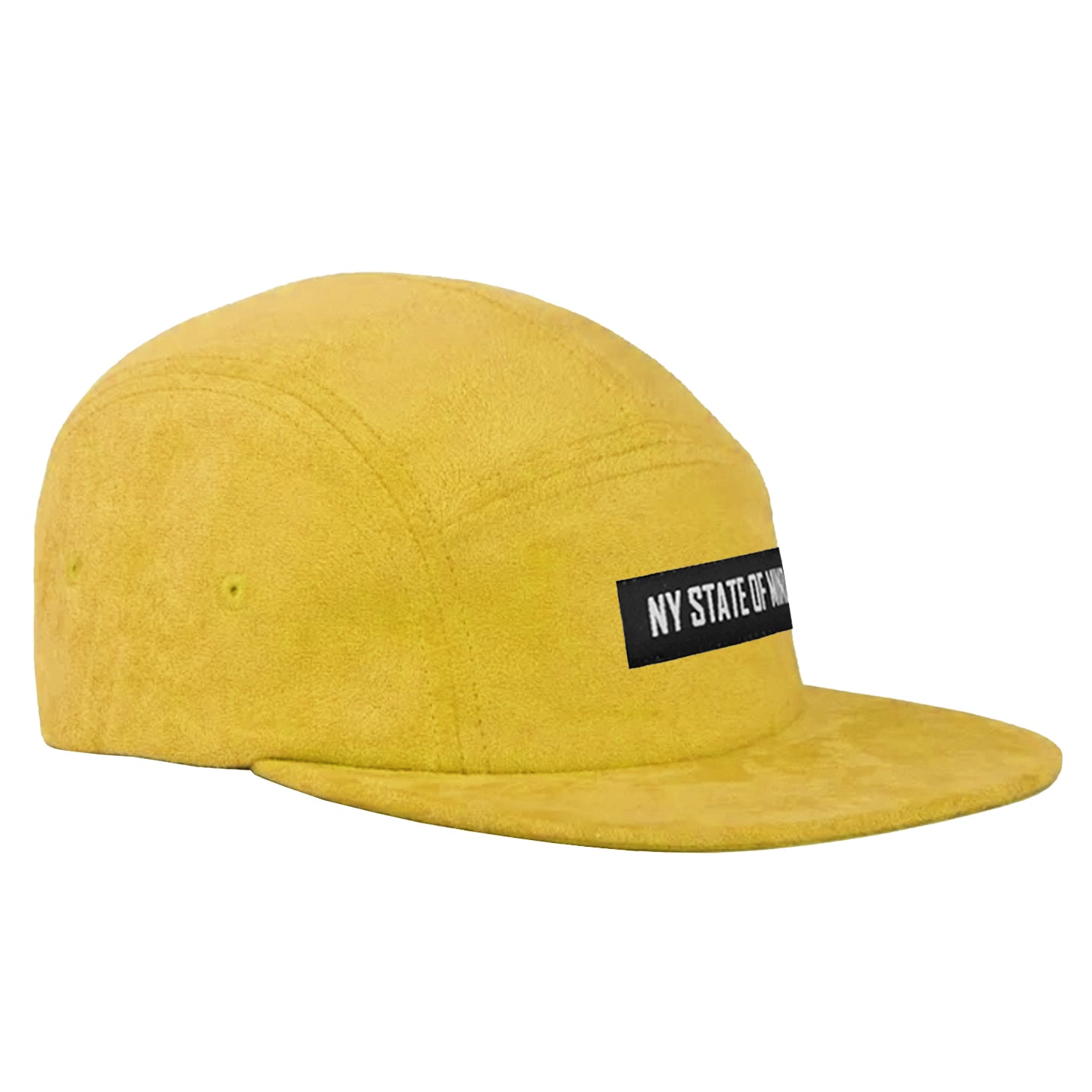 NY State of Mind® 5 Panel Hats Yellow Sueded 5 Panel Hat