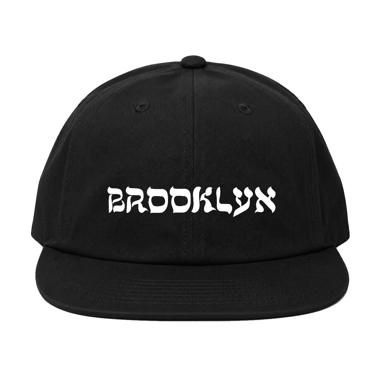 NY State of Mind® Black L'Chaim BROOKLYN Strapback Hat