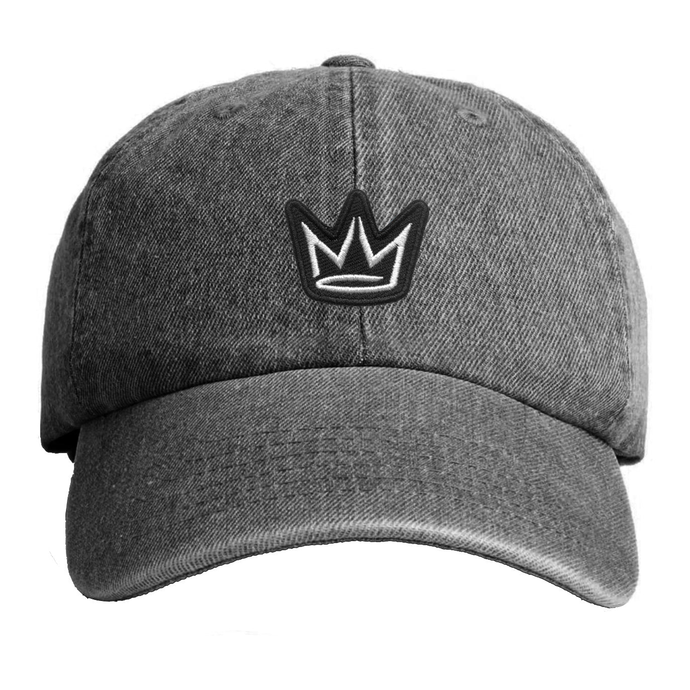 NY State of Mind® Dad Hats Grey Denim Mini Logo Dad Hat