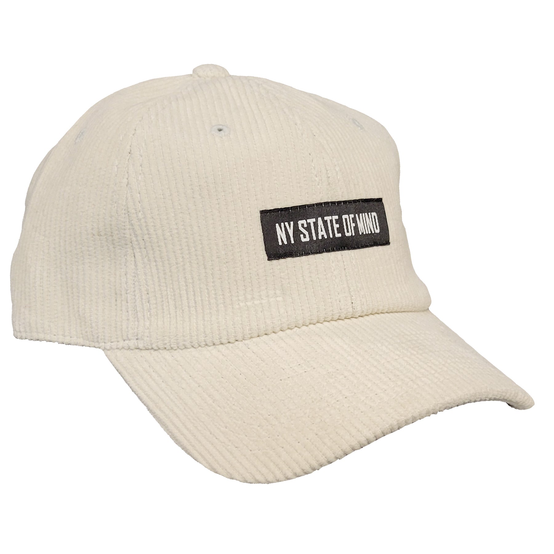NY State of Mind® Dad Hats Ivory Corduroy Dad Hat