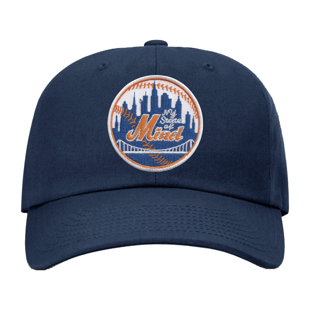NY State of Mind Dad Hats Navy Metropolitans Dad Hat