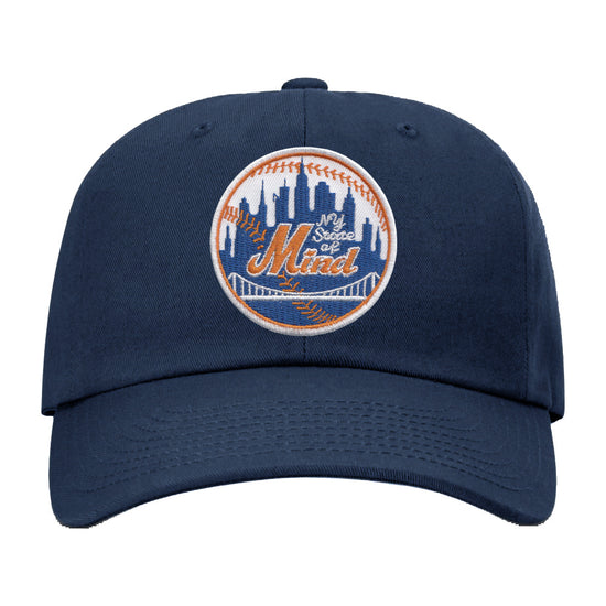 NY State of Mind Dad Hats Navy Metropolitans Dad Hat