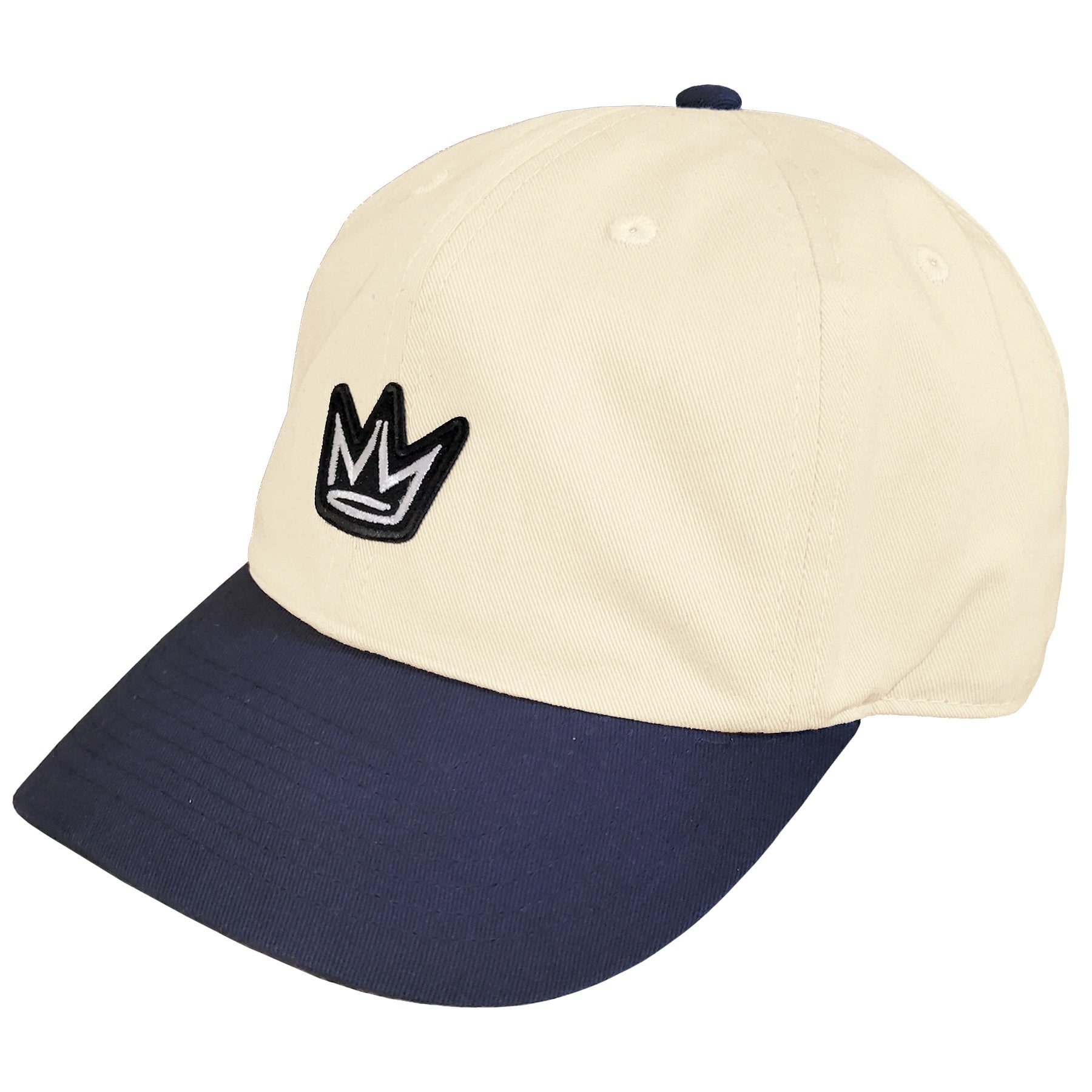 NY State of Mind® Dad Hats Off White / Navy Mini Logo Dad Hat