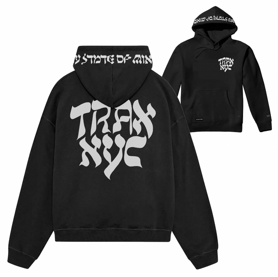 NY State of Mind Hooded Sweatshirt Black / Small Trax NYC Hoodie