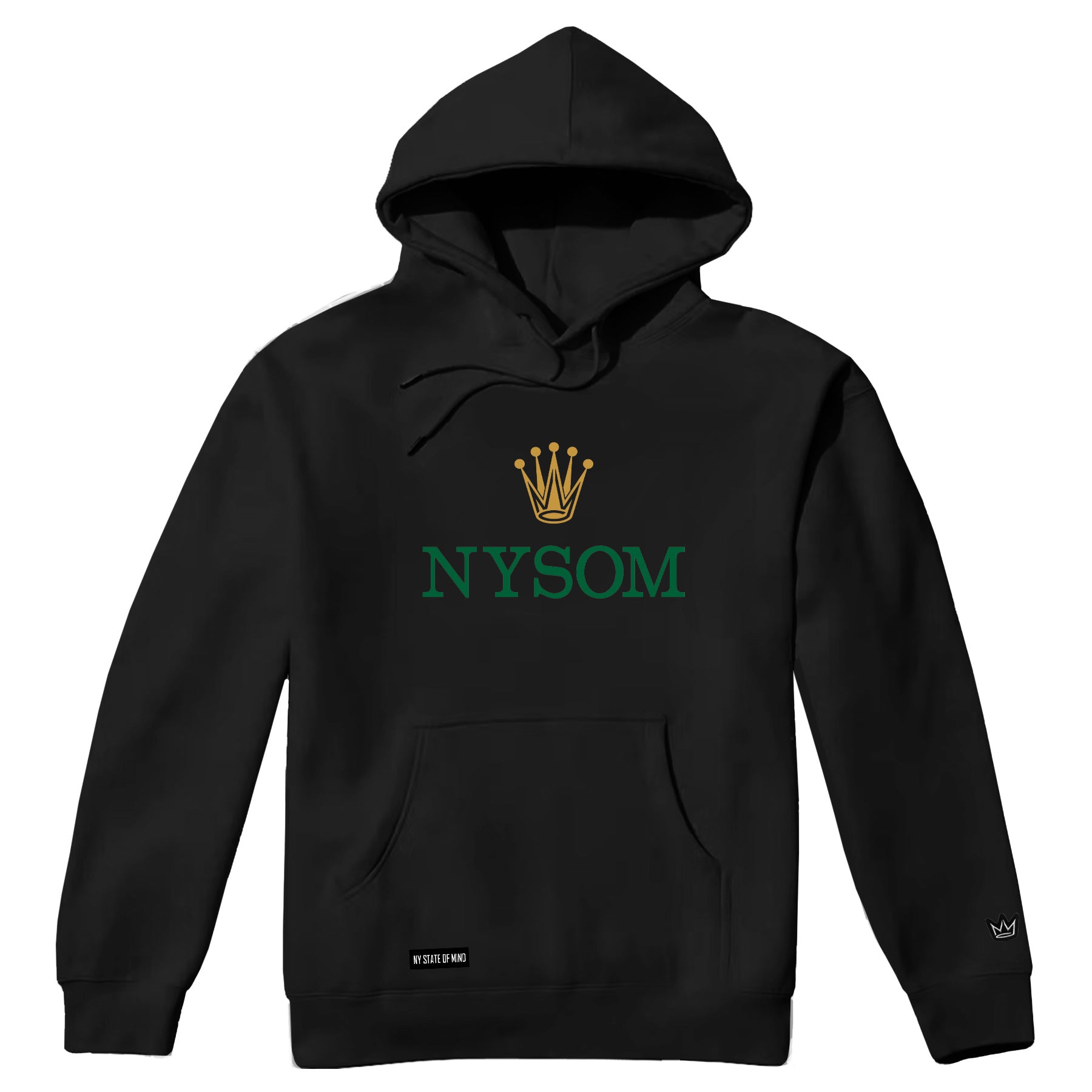 NY State of Mind Hooded Sweatshirt Black / X-Small You Know What Time It Is Heavy Hoodie