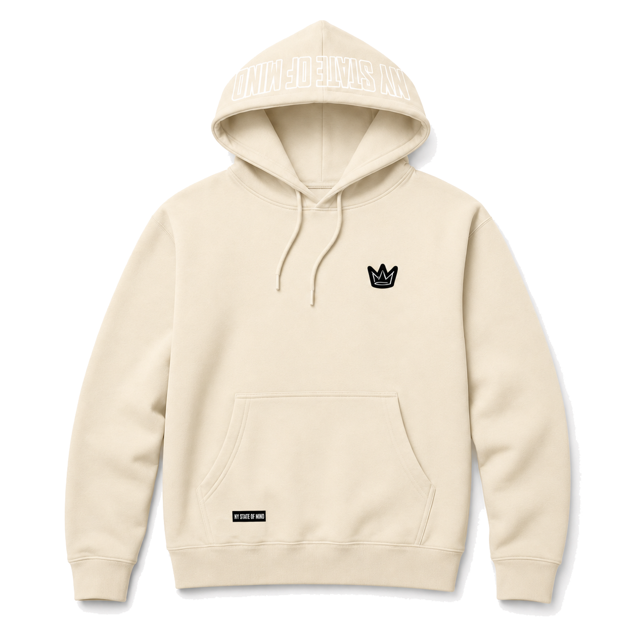 NY State of Mind Hooded Sweatshirt Cream / Small Heavy Is The Crown Hoodie