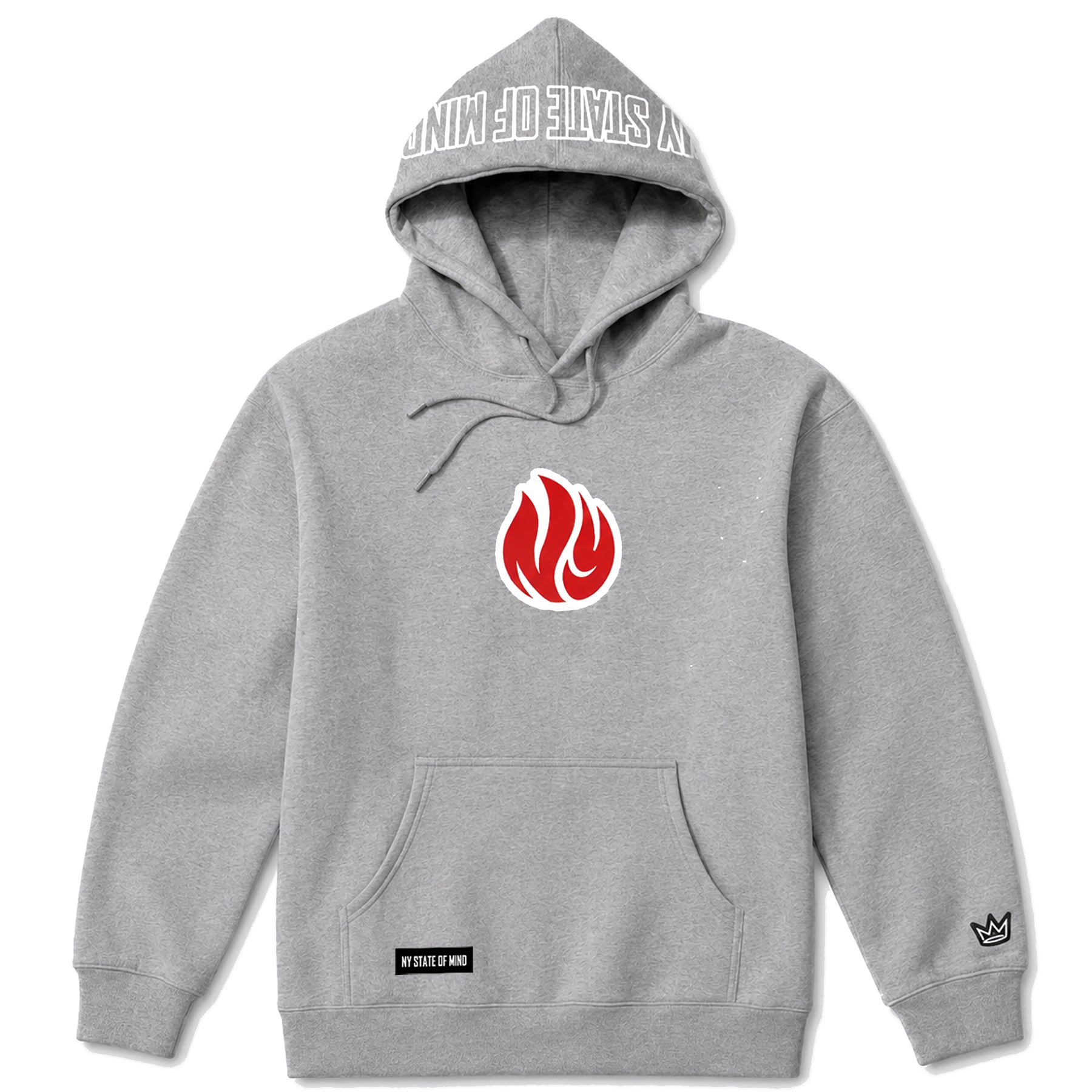 NY State of Mind Hooded Sweatshirt NY Flame Hoodie
