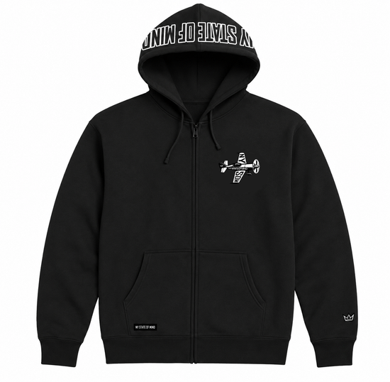NY State of Mind Hooded Sweatshirt Small Skywriter Zip Up Hoodie