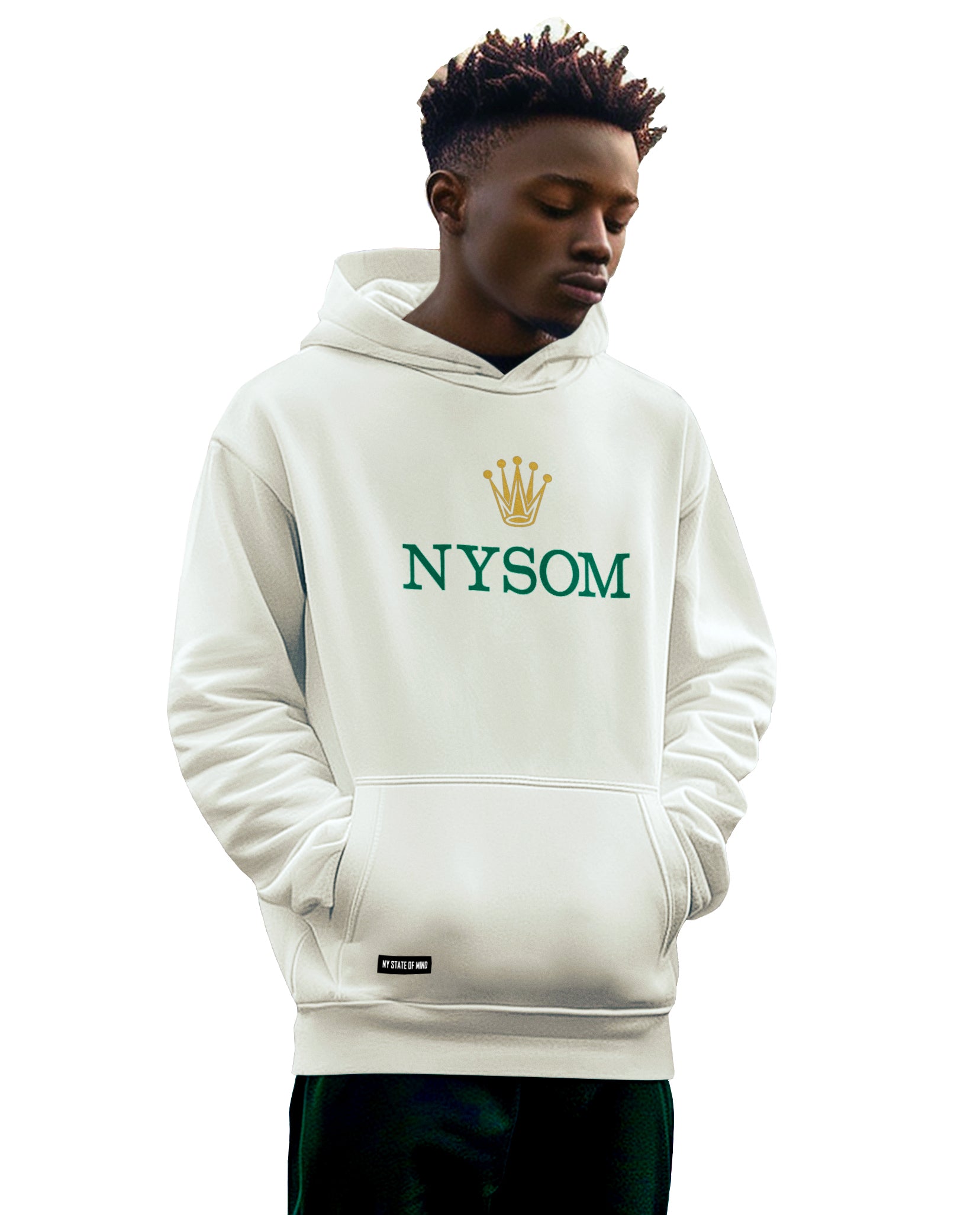 NY State of Mind Hooded Sweatshirt You Know What Time It Is Heavy Hoodie