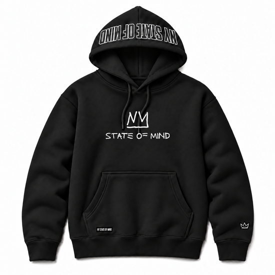NY State of Mind Hooded Sweatshirts Black / Small Radiant Logo Heavyweight Hoodie