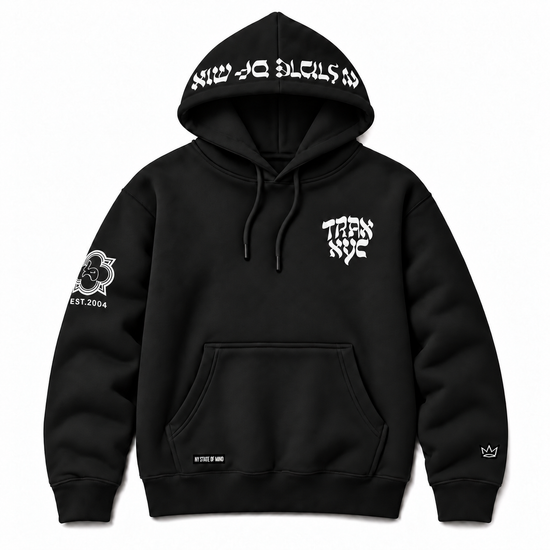 NY State of Mind Hooded Sweatshirts Black / Small TRAX NYC Heavyweight Hoodie