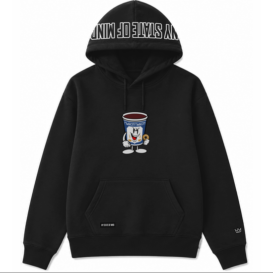 NY State of Mind Hooded Sweatshirts Black / X-Small Coffee & A Bagel Hoodie