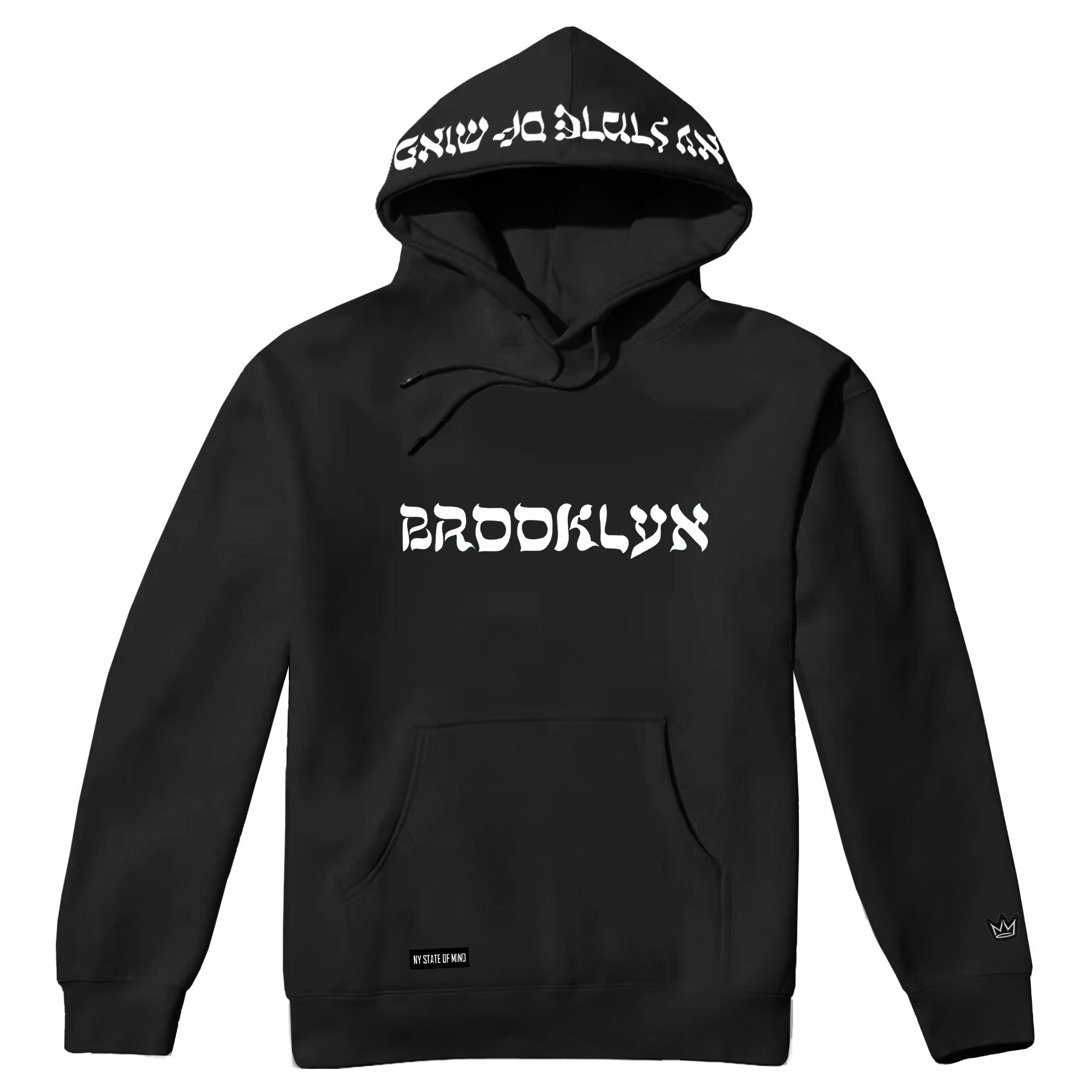 NY State of Mind Hooded Sweatshirts Black / X-Small L'Chaim BK Hoodie