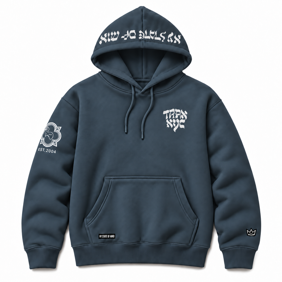 NY State of Mind Hooded Sweatshirts Blue Steel / Small TRAX NYC Heavyweight Hoodie