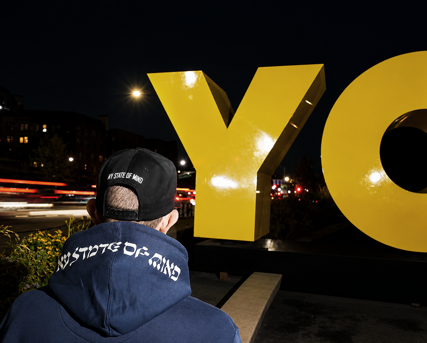 NY State of Mind Hooded Sweatshirts L'Chaim BK Hoodie
