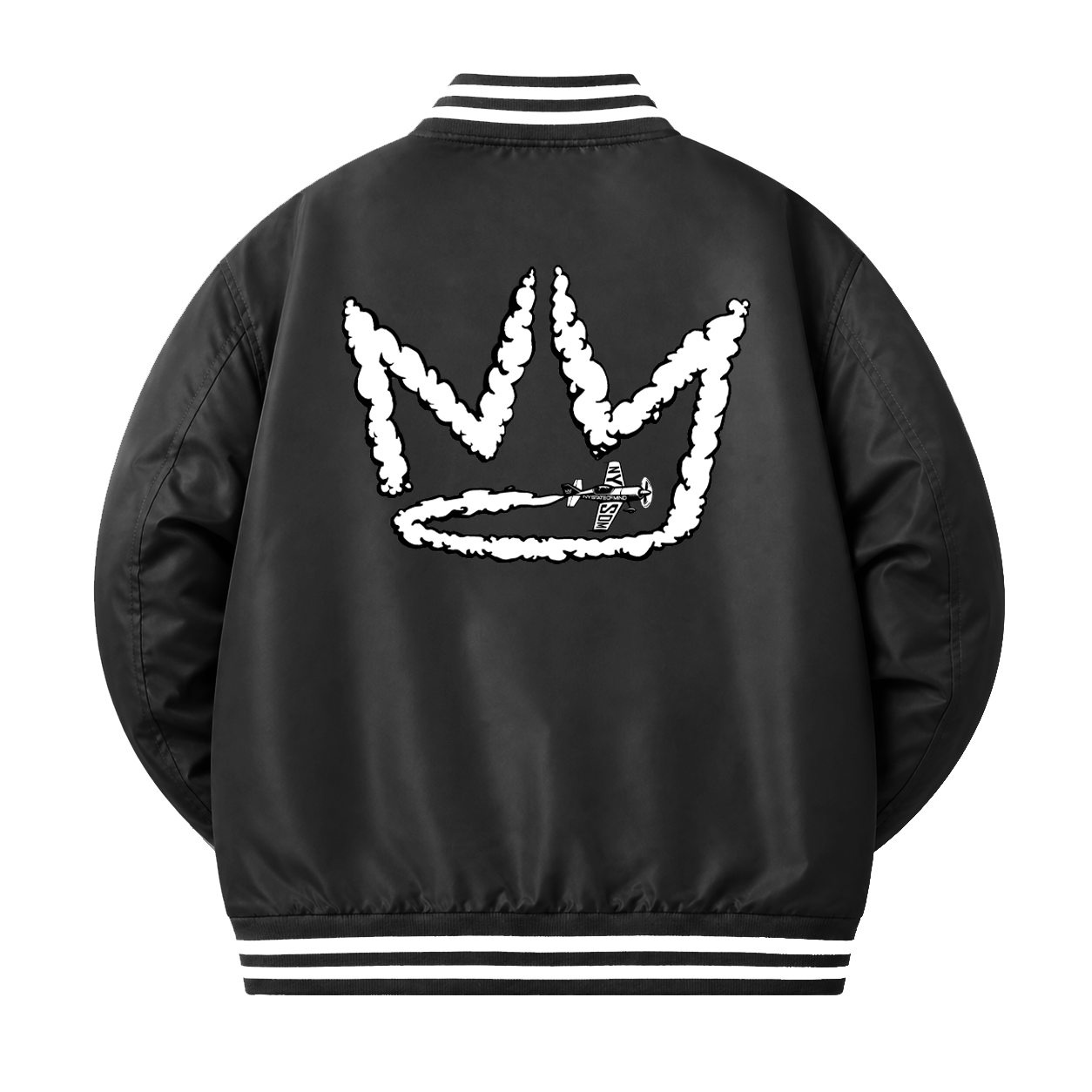 NY State of Mind® Jackets Skywritter Varsity Jacket