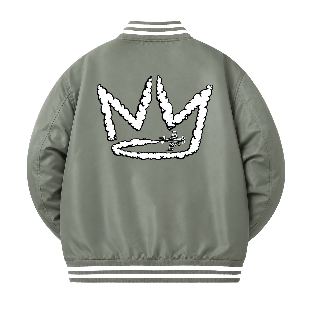 NY State of Mind® Jackets Skywritter Varsity Jacket