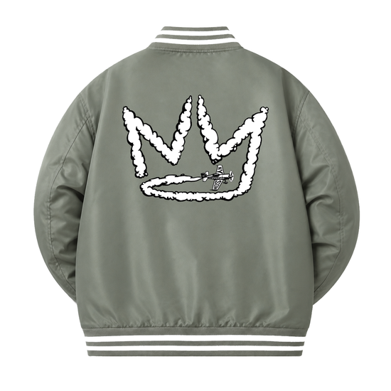 NY State of Mind® Jackets Skywritter Varsity Jacket
