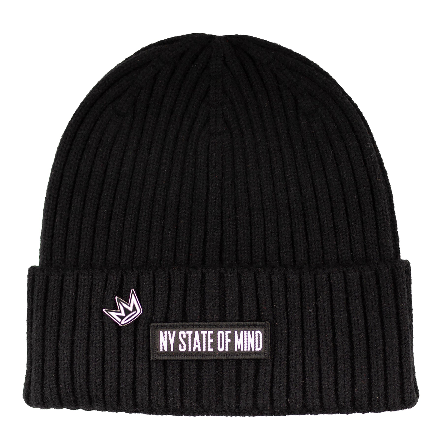 NY State of Mind Knit Beanies Black Vegan Cashmere Beanie