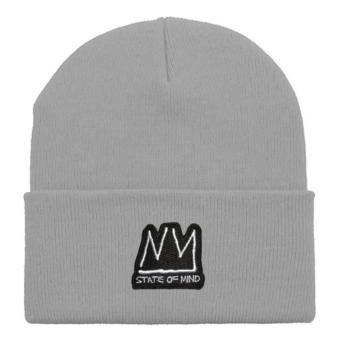 NY State of Mind Knit Beanies Grey Radiant Logo Knit Beanie