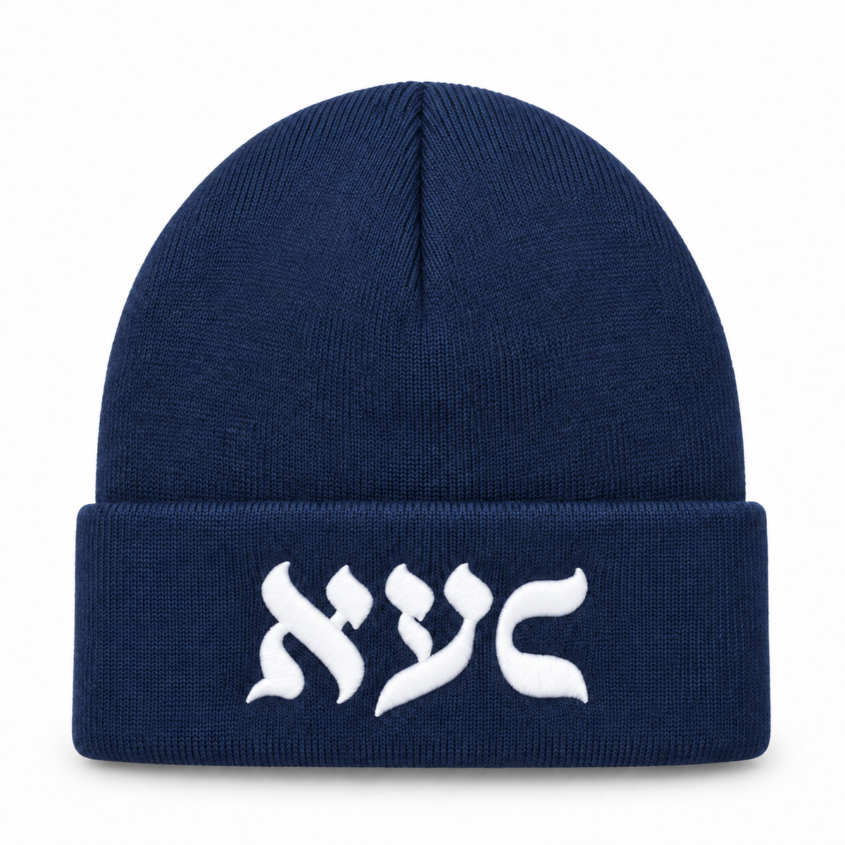 NY State of Mind® Knit Beanies Navy L'Chaim Knit Beanie