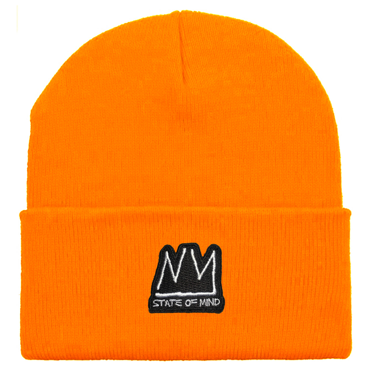 NY State of Mind Knit Beanies Orange Radiant Logo Knit Beanie