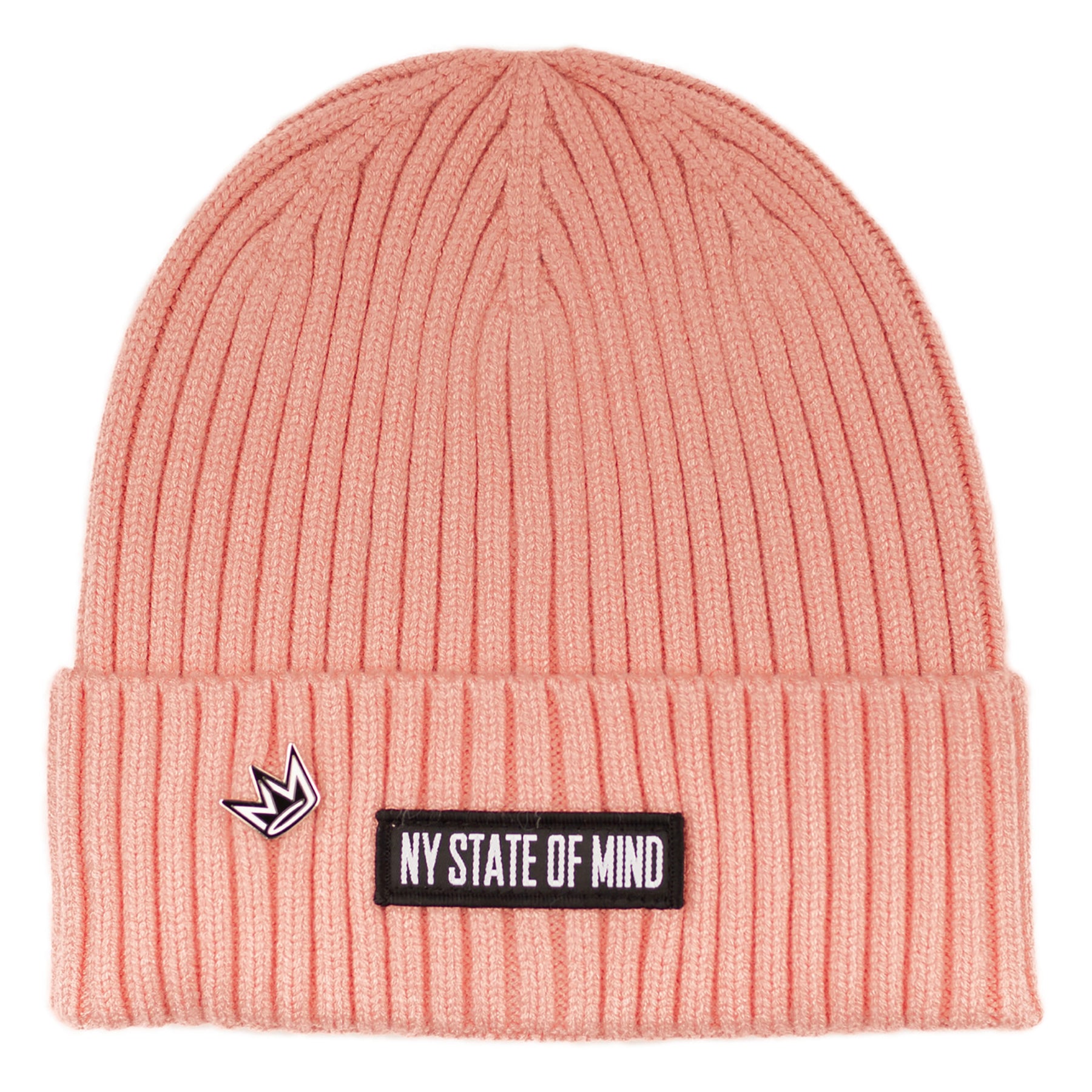 NY State of Mind Knit Beanies Salmon Vegan Cashmere Beanie