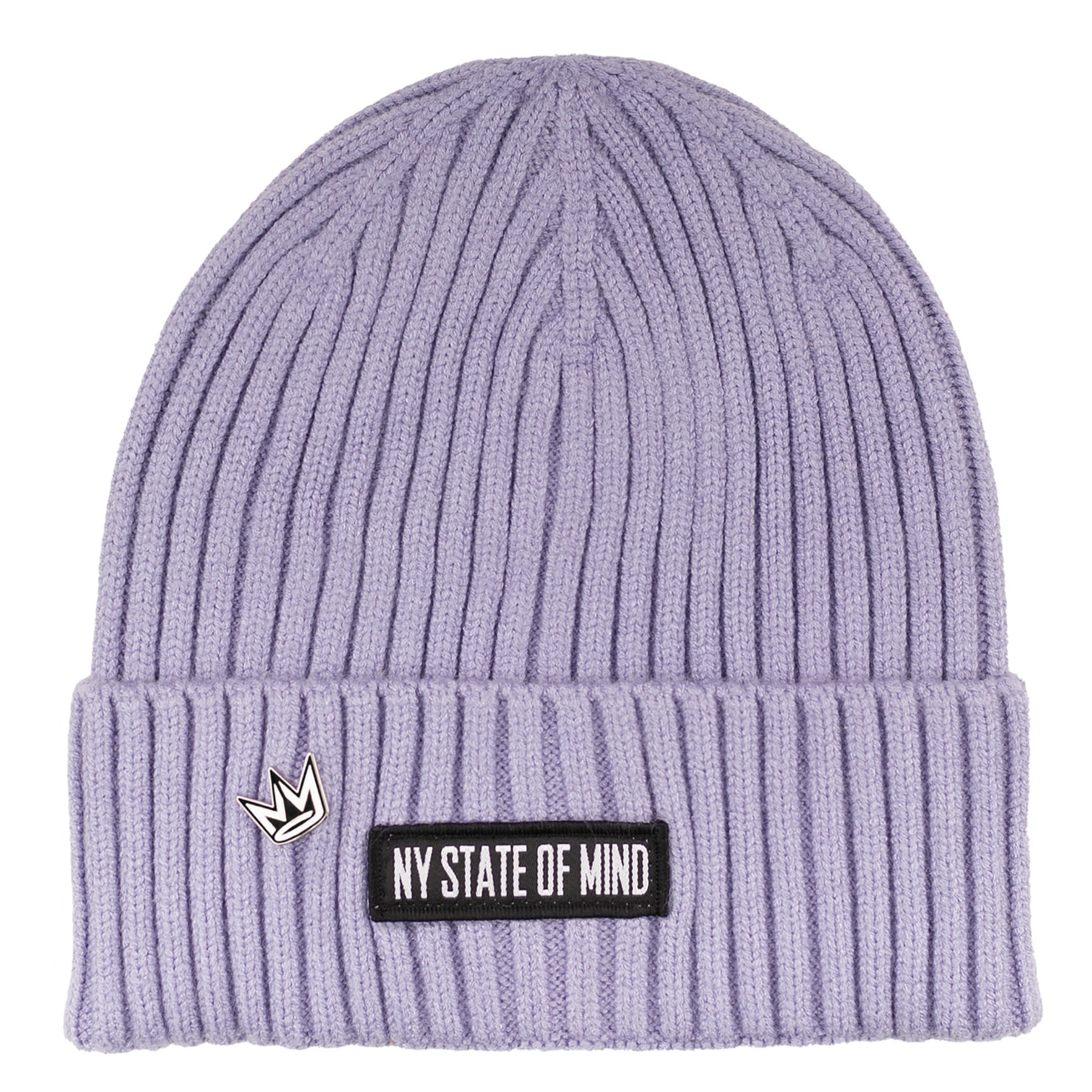 NY State of Mind Knit Beanies Violet Vegan Cashmere Beanie