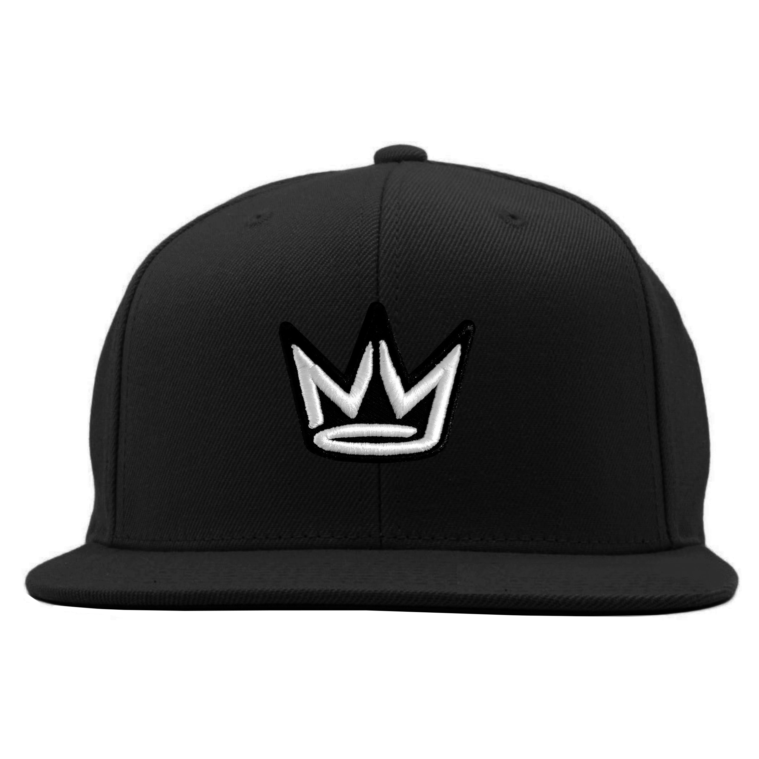 NY State of Mind® Snapback Hats Black Crown Logo Snapback Hat