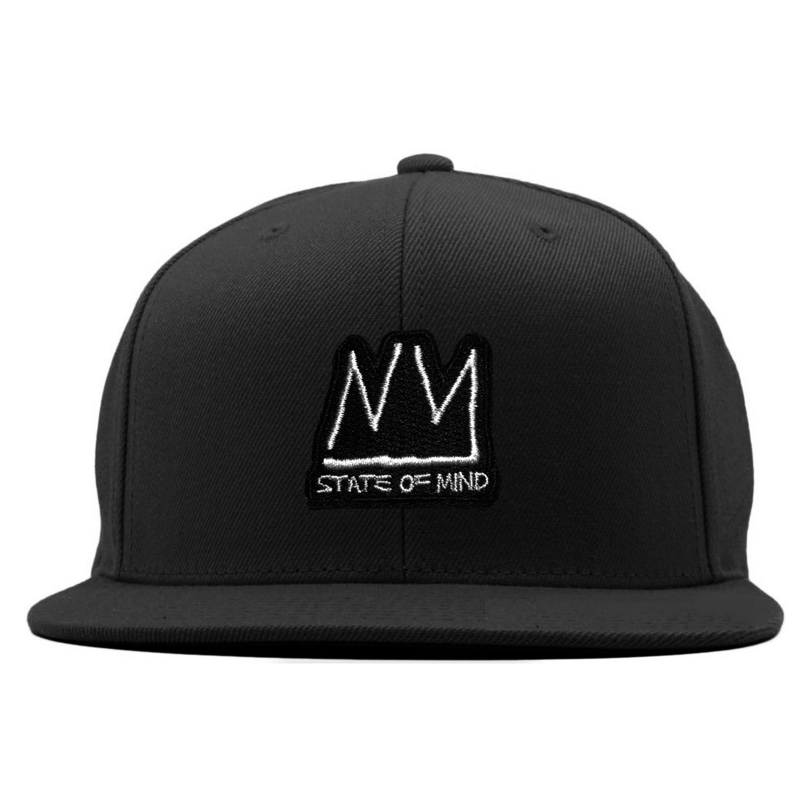 NY State of Mind® Snapback Hats Black Radiant Logo Snapback Hat