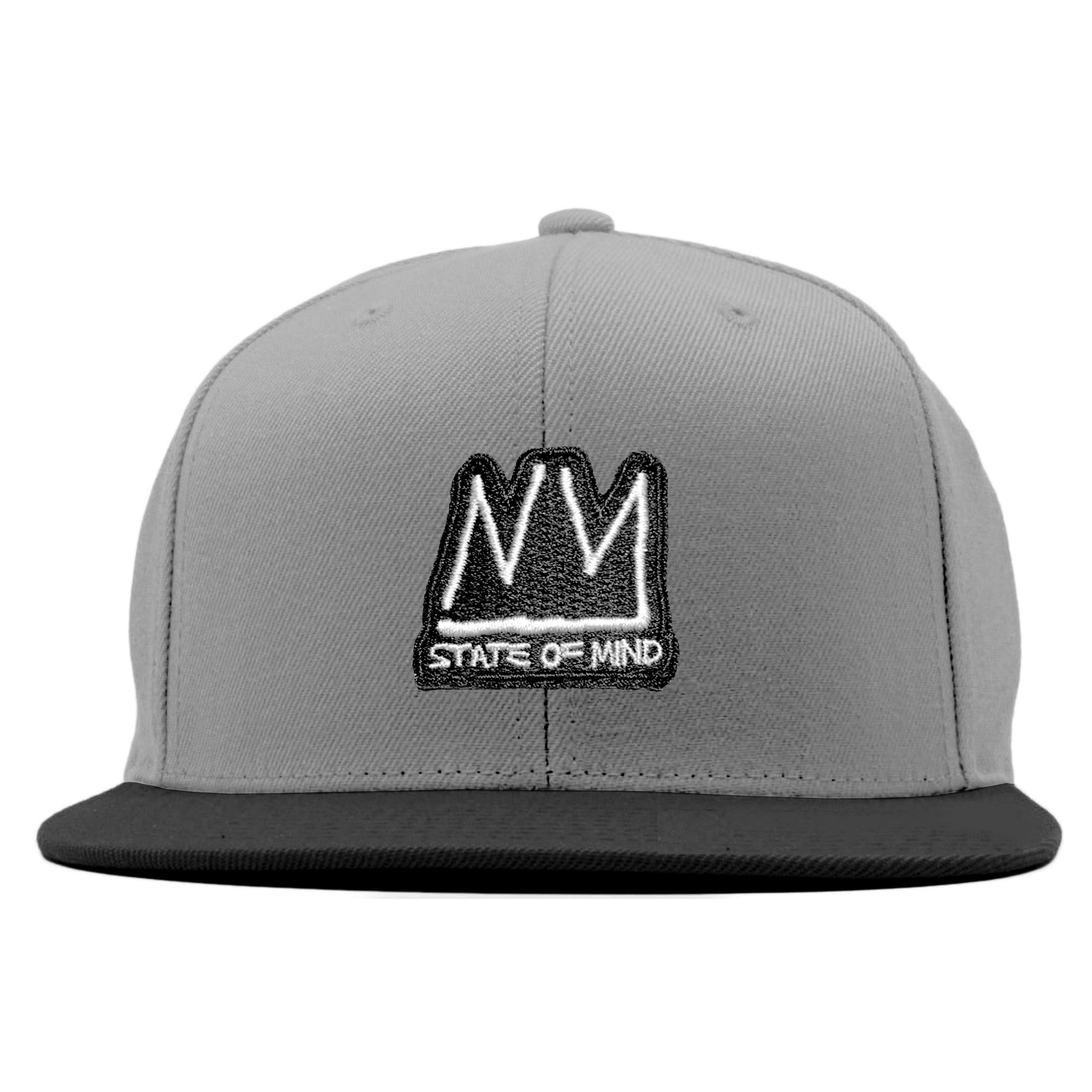 NY State of Mind® Snapback Hats Grey Radiant Logo Snapback Hat