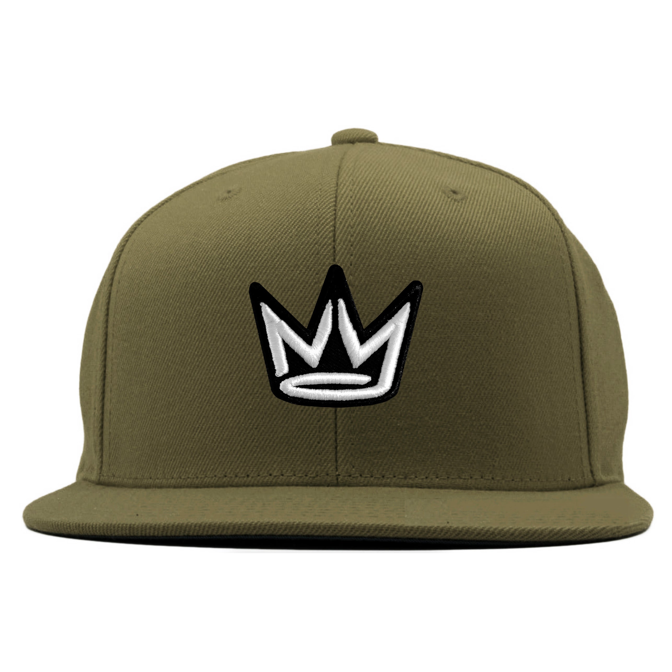 NY State of Mind® Snapback Hats Olive Crown Logo Snapback Hat