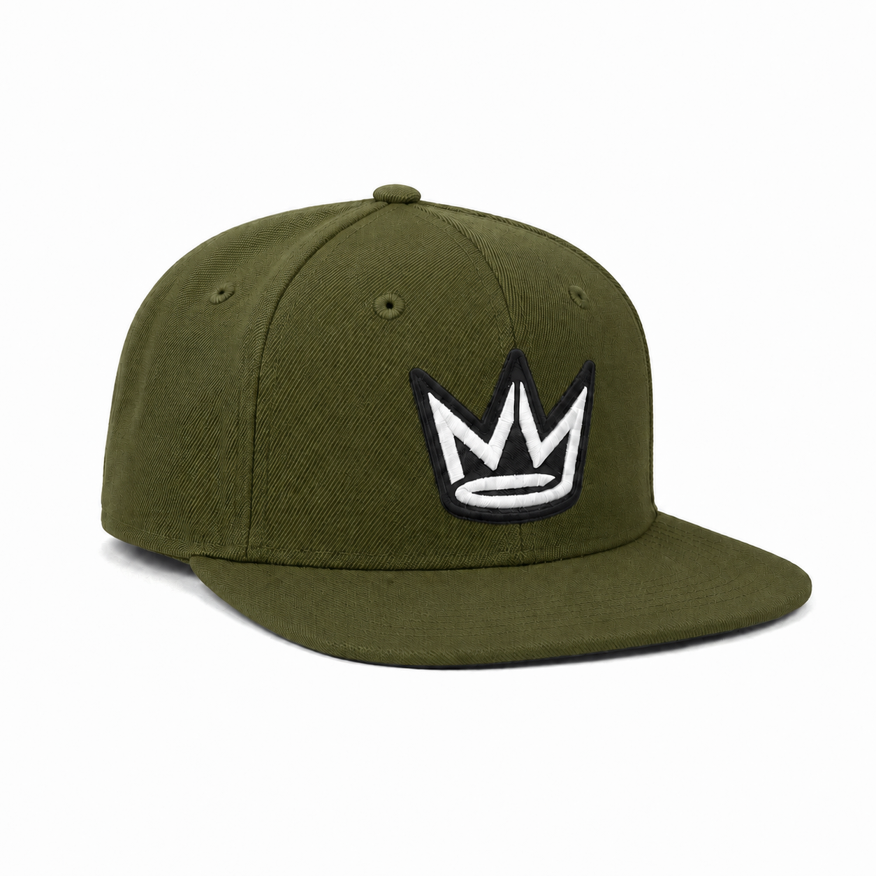 NY State of Mind® Snapback Hats Olive Crown Logo Snapback Hat