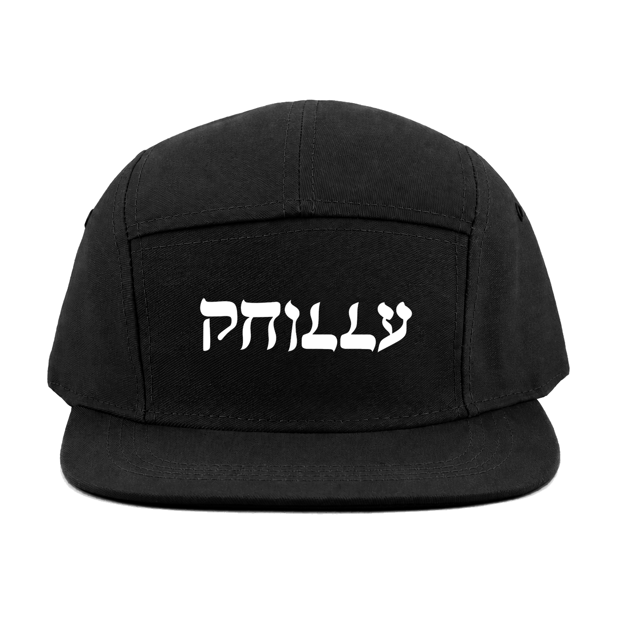 NY State of Mind® Strapback Hats Black L'Chaim PHILLY 5 Panel Hat