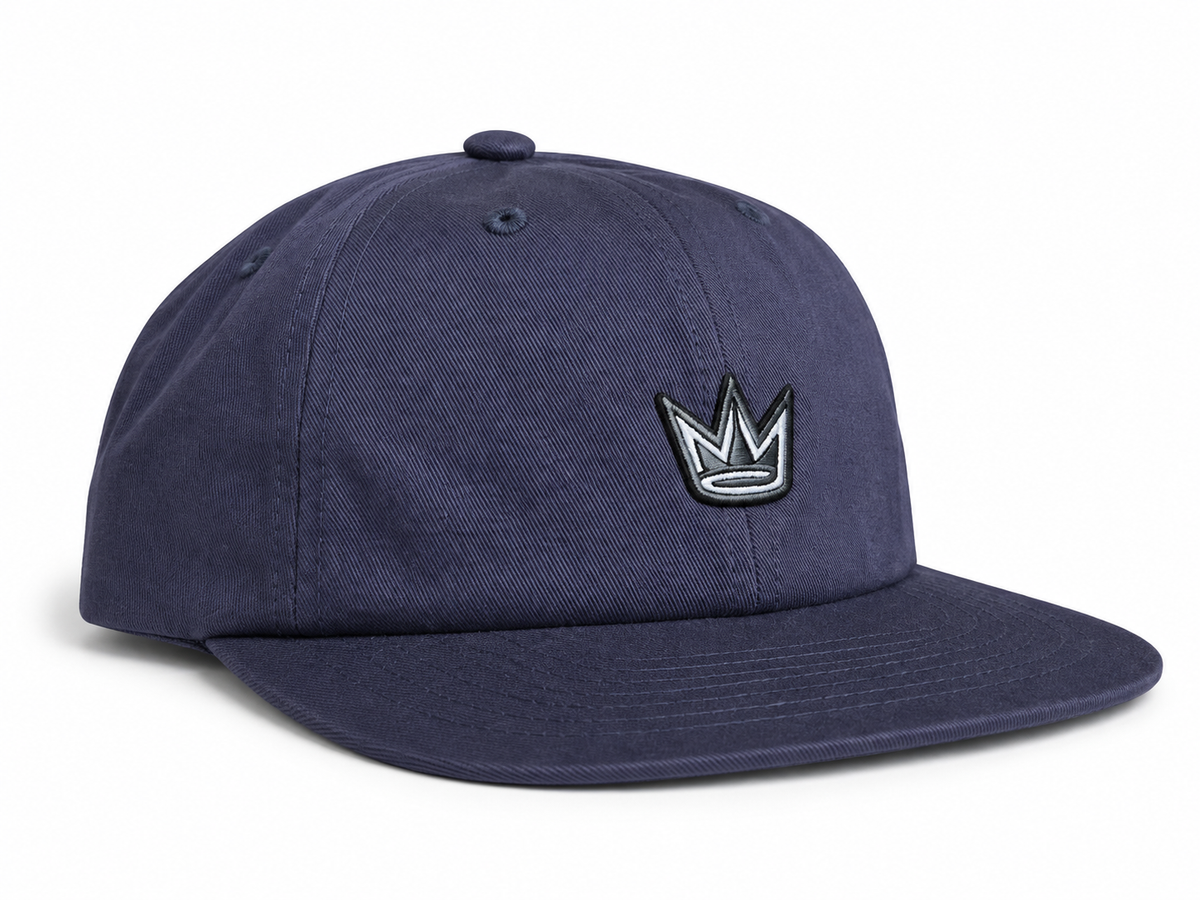 NY State of Mind® Strapback Hats Navy Crown Logo Strapback Hat