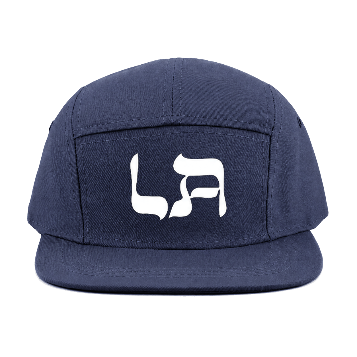 NY State of Mind® Strapback Hats Navy L'Chaim LA 5 Panel Hat