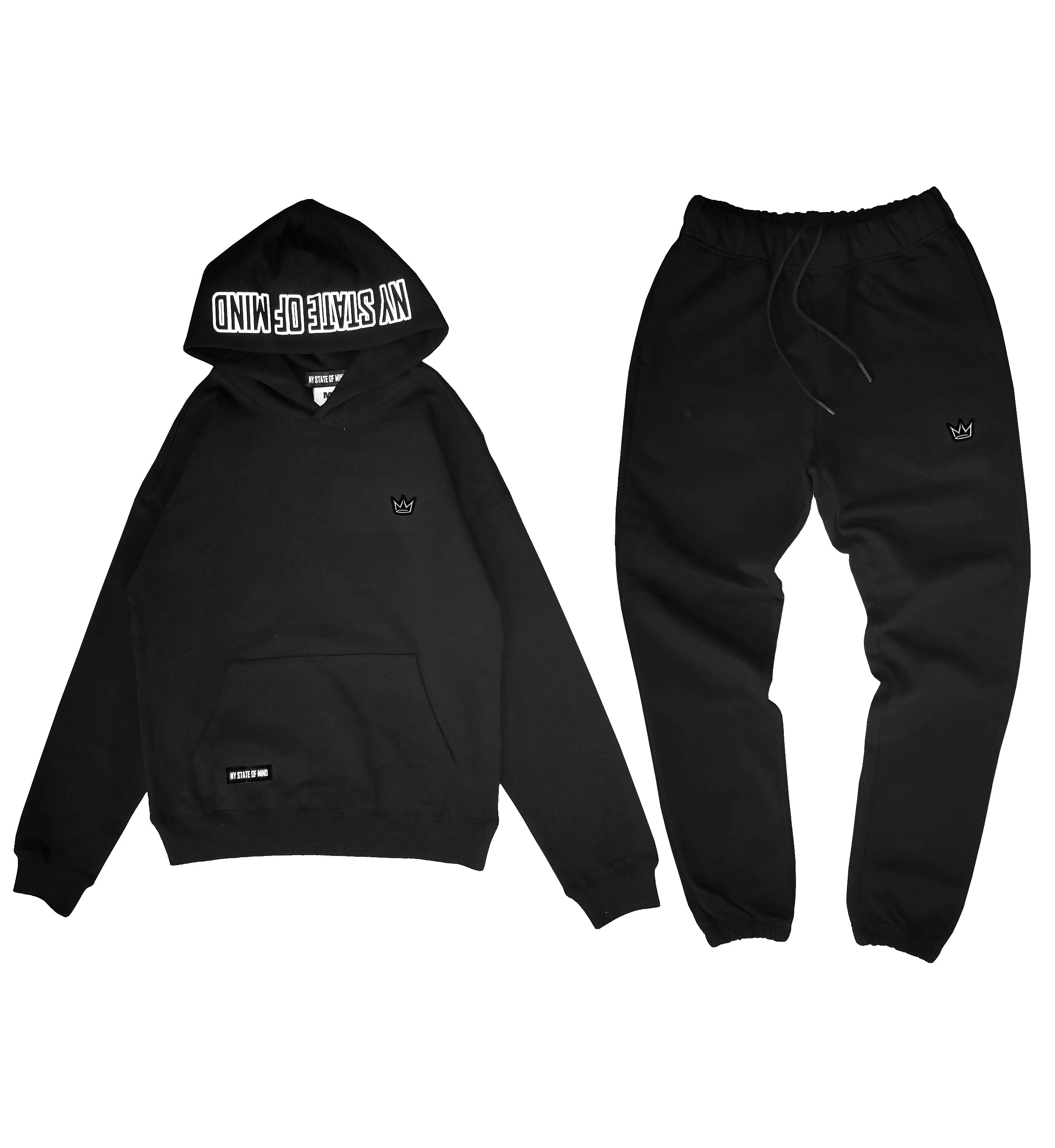 NY State of Mind Sweatsuits Black / Small French Terry Sweatsuit