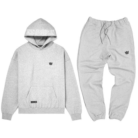 NY State of Mind Sweatsuits Heather Grey / Small French Terry Sweatsuit