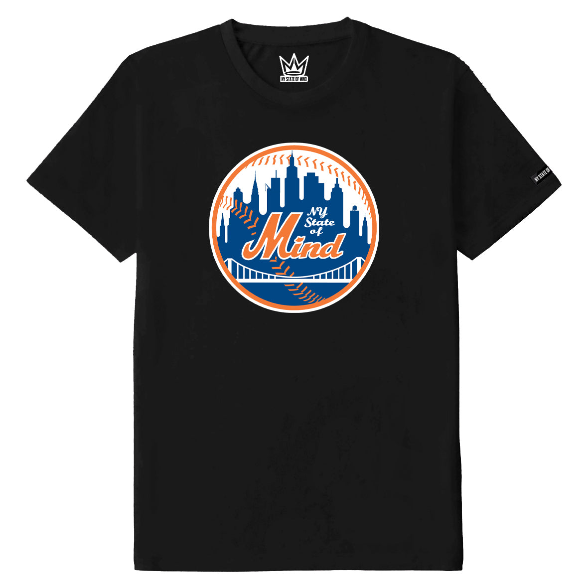 NY State of Mind T-Shirts Black / Small Metropolitans Tee