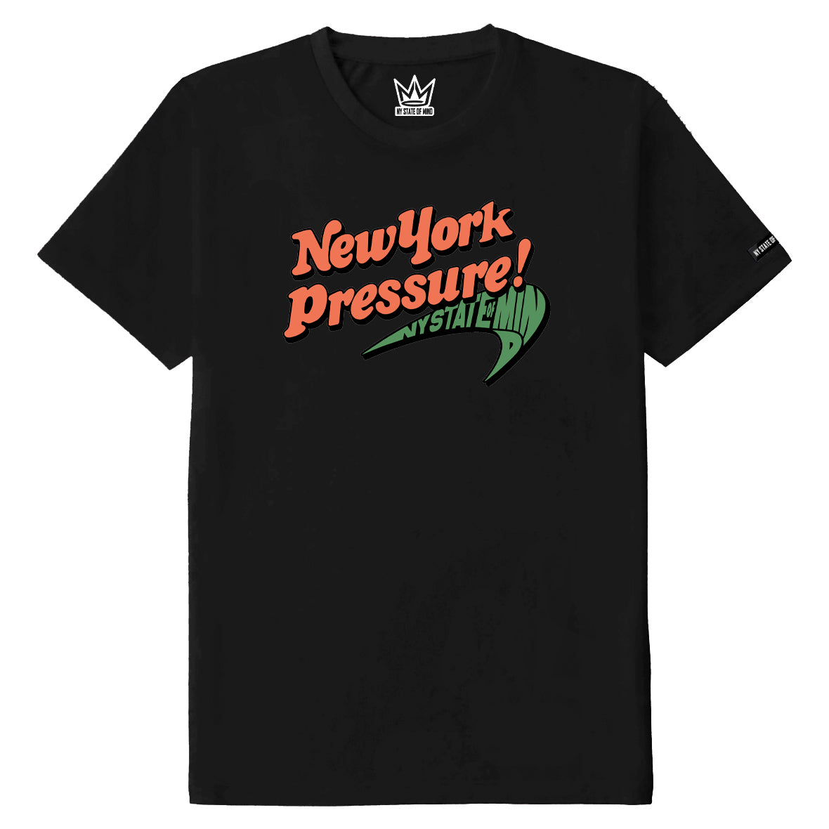 NY State of Mind T-Shirts Black / Small New York Pressure Tee